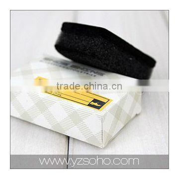 Hotel disposable shoe shine polish sponge