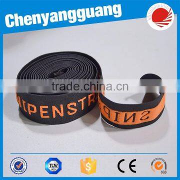 Elastic jacquard belt webbing for garment webbing
