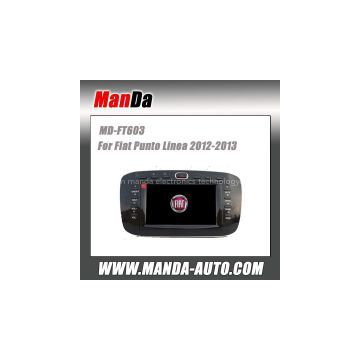 Manda 2 din car audio for Fiat punto Linea 2012-2013 in-dash head unit touch screen dvd gps autoradio