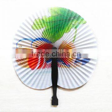 Factory Direct Paper Fan Travel Fan Hand Holder Fan photo-5
