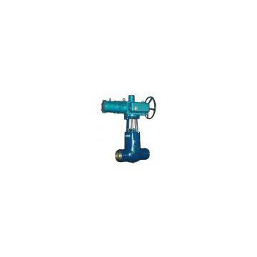 electric power plant gate valve