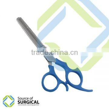 New Plastic handle scissors blue color handle B-PHS-26