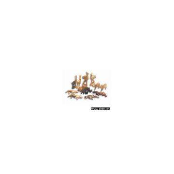 handmade wooden animal, wood craft, carved  animal