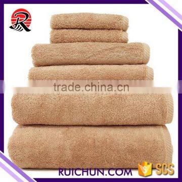 6 Pieces Egyptian 100% Cotton Towel Set,Low Cost Hotel Bath Towel