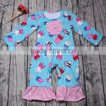 Yawoo pig patterns long sleeve baby cute romper china suppliers baby clothing newborn baby clothes