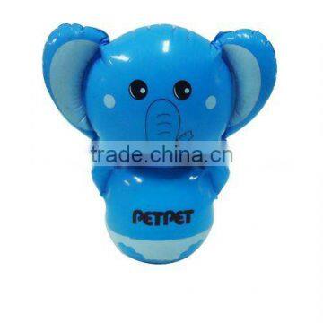 elephent shaped inflatable tumbler children/kid toy