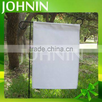 210D Polyester custom size Cheap blank garden flags with flagpole