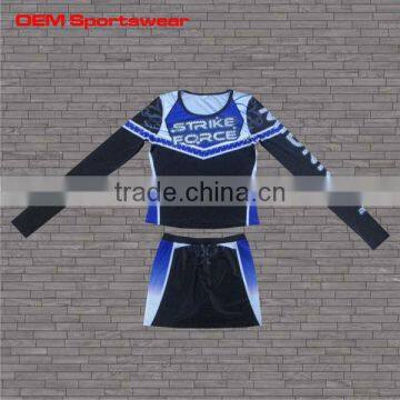 Candy girl sublimation cheerleading costumes