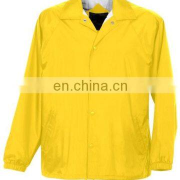 2016nylon Coach Jacket Men's Netball/sports/outdoor Custom Sublimation Microfiber Coach Jackets Wholesale