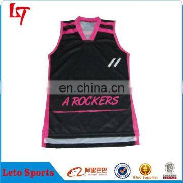 design sports shirts sleeveless basketball custom women jersey