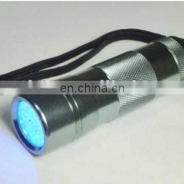 money checked mini led UV flashlight gifts