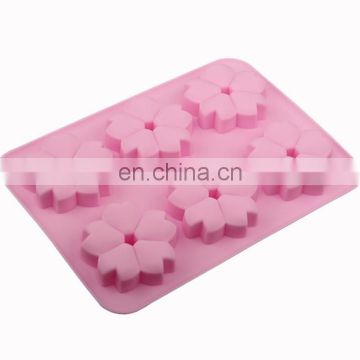 Sakura flower silicone cake mould/model