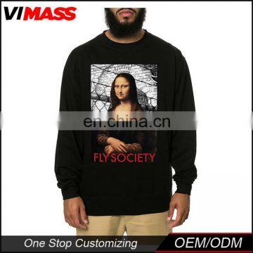 Pullover Sweatshirt without Hood , Mens Sweatshirt