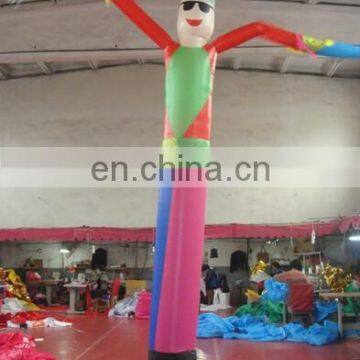 single leg dancing inflatable air dancer, sky dancer