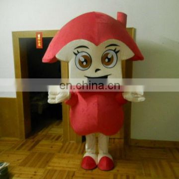 Human girl mascot costume for promotion