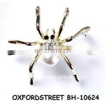 fashion alloy spider brooch