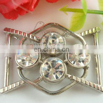 high quality brass buckle with rhinestone