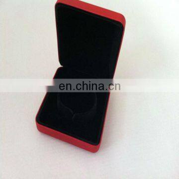 Excellent quality pu bracelet paper box velvet