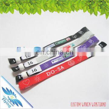 Newest Style One Off Festival Wristbands, Cheap Handmade Fashion Event Bracelet with Numbers