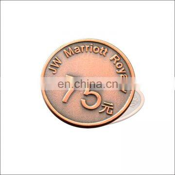High Quality and Hot Sale Antiqu Custom Logo Metal Souvenir Coin photo-3