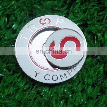 Unique Design Metal Magnetic Ball Markers With 4.3mm Thickness photo-3