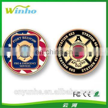 Firefighter Challenge Coins