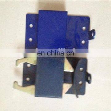Steel blue finished fence fitting two way lockable gate latch