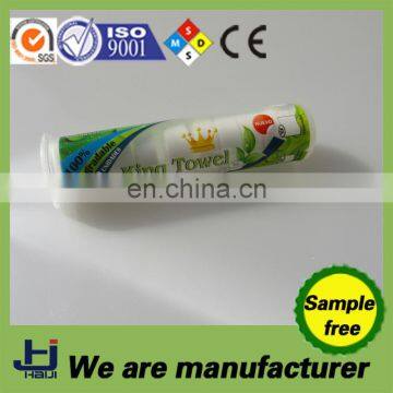 100% Rayon Compressed Magic Coin Mini Tissue With Tube photo-2