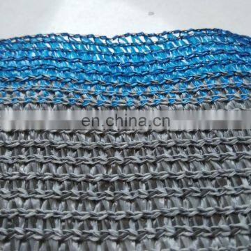 100% HDPE Material UV Block 5 years outdoor application Sun Shade Net fabric,Blue color breathable fabric with many colors