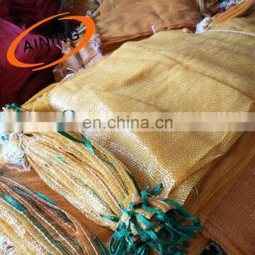 Best Selling Polypropylene Onion Bag With Plain Weaving