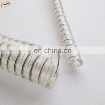 6 inch pvc flexible suction pipe steel wire reinforced hose