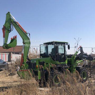 backhoe loader
