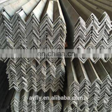 Hot rolled unequal steel angle bar with standard angle iron dimensions