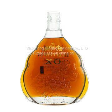 700ml Super Flint Glass Brandy Bottle