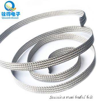 We Can Supply High Temperature Environmental Protection Corrosion Resistant Stainless Steel Braid Belt