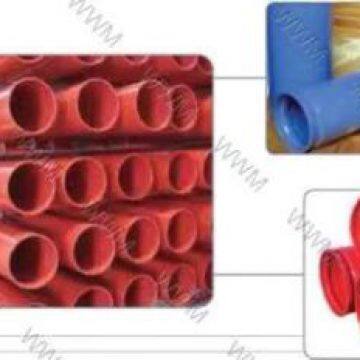 Coating plastic steel pipe