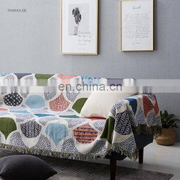 Rawhouse Original Design Sofa Woven Blankets Use for Christmas Blankets photo-2
