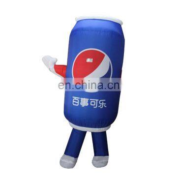 low price inflatable model, giant balloon inflatable coca bottle for advertisement