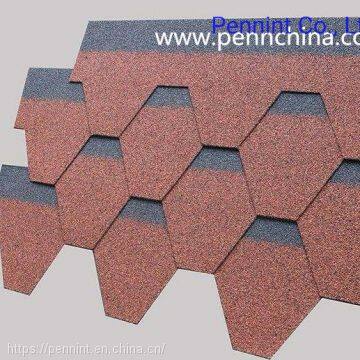 Asphalt Roofing Shingles Bitumen Waterproofing Material Multi-color Sheet Wholesale photo-4