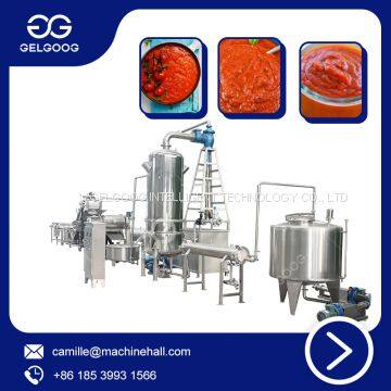 Fully Automatic Tomato Sauce Production Line Juice Making Machine