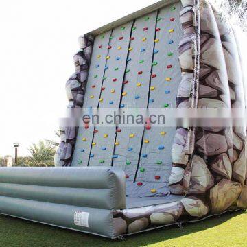 Inflatable Wall Climbing Wipeout Game Fun Rock Climb Tower Carnival Games For Sale photo-2