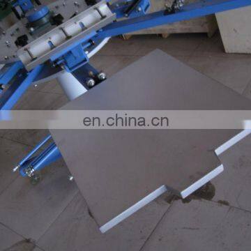 6-colors Double-cylinder T-shirt Screen Printer Cloth Printing Machine photo-5