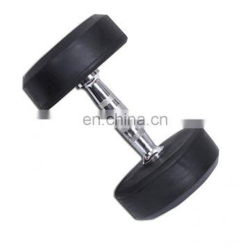 Gym equipment accessory Rubber Dumbbell Fitness equipment dumbbell set