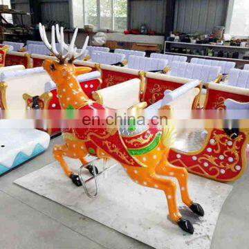 Attractions Amusement Park Rides Christmas Kids Track Train Rides