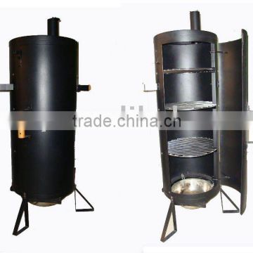 Charcoal BBQ smoker