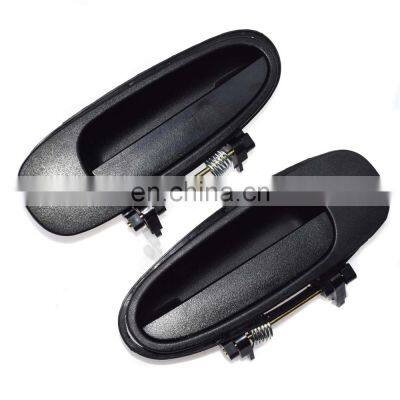Free Shipping!2Pcs New Outside Door Handle Rear Left & Right Black For TOYOTA COROLLA 1993-97 photo-5