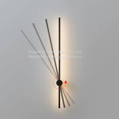 Modern Long Strip Wall Lamp Dining Room Bedroom Study Corridor Aisle Background Wall Mirror Front Wandlamp photo-4