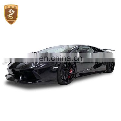 DNC Carbon Fiber Auto Front Lip Side Skirts Body Kit Parts For Lambor Aventador LP700