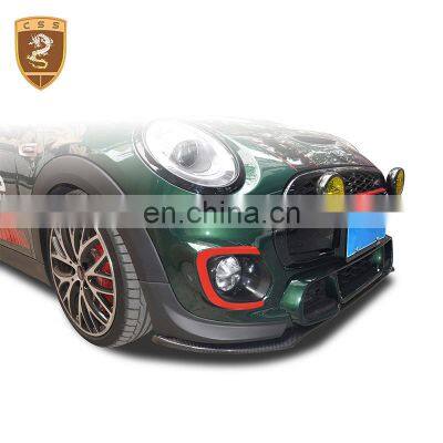 Fashion style carbon fiber parts suitable for BNW mini cooper F56 AG body kit front lip diffuser