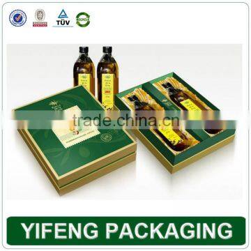 Custom Printing Middle Flap Creative Design Olive Oil Packaging Paper Box photo-5